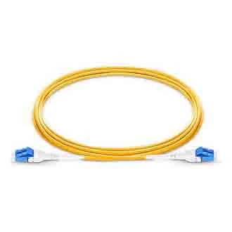 Cavo patch in fibra Uniboot SMF con rivestimento LSZH da LC UPC a LC UPC Duplex da 3,0mm o 2,0mm