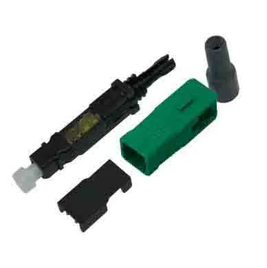 Connettore rapido/rapido per assemblaggio sul campo diretto monomodale di tipo rotondo SC APC