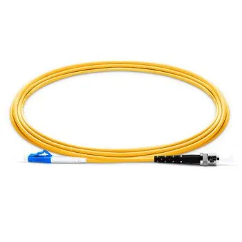 Ponticello di cavo ottico del cavo di toppa della fibra semplice di LC / ST per l'applicazione di CATV di FTTX LAN